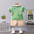 Children's T-shirt Casual Shorts Two-Piece Set